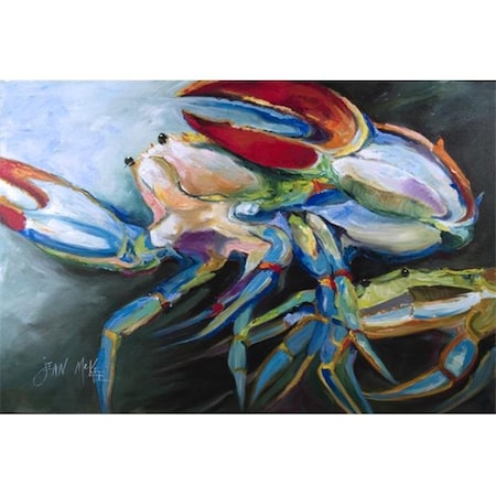 Carolines Treasures Carolines Treasures JMK1103PLMT Blue Crab Fabric Placemat JMK1103PLMT